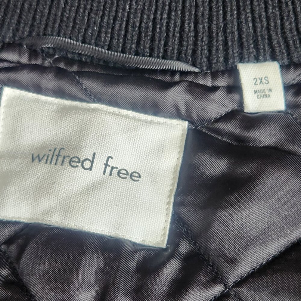 NWOT Wilfred Free 100% Merino Wool Stable Jacket Bomber--RUNS BIG Aritzia - Picture 11 of 16